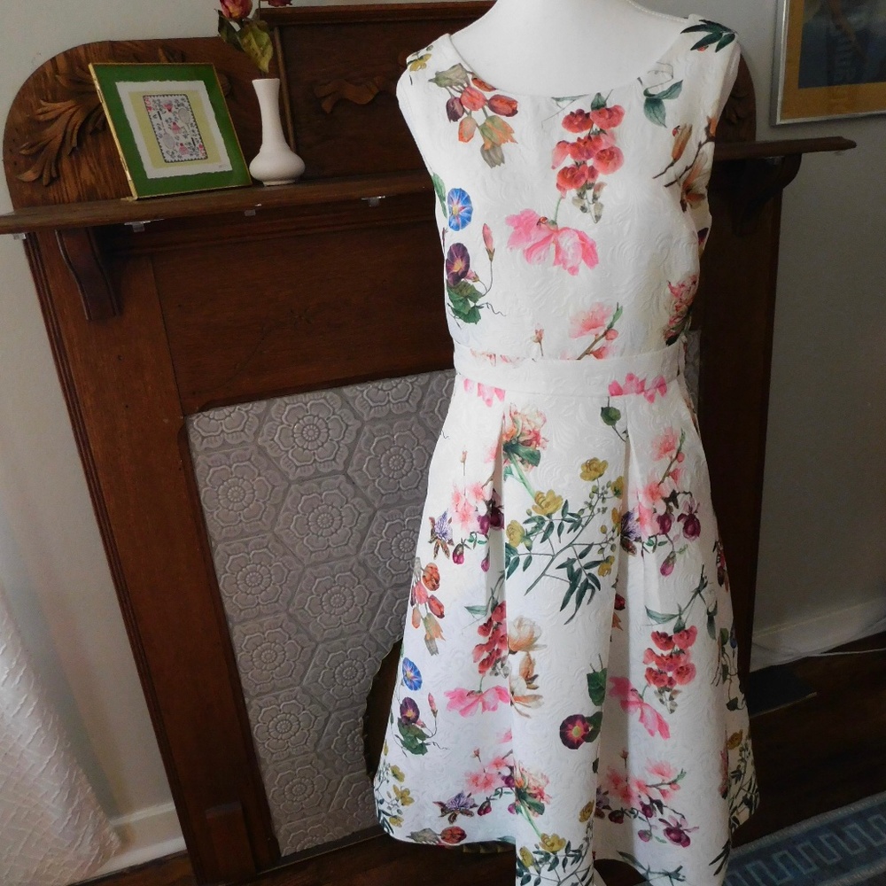 Yumi Brocade Cocktail Dress